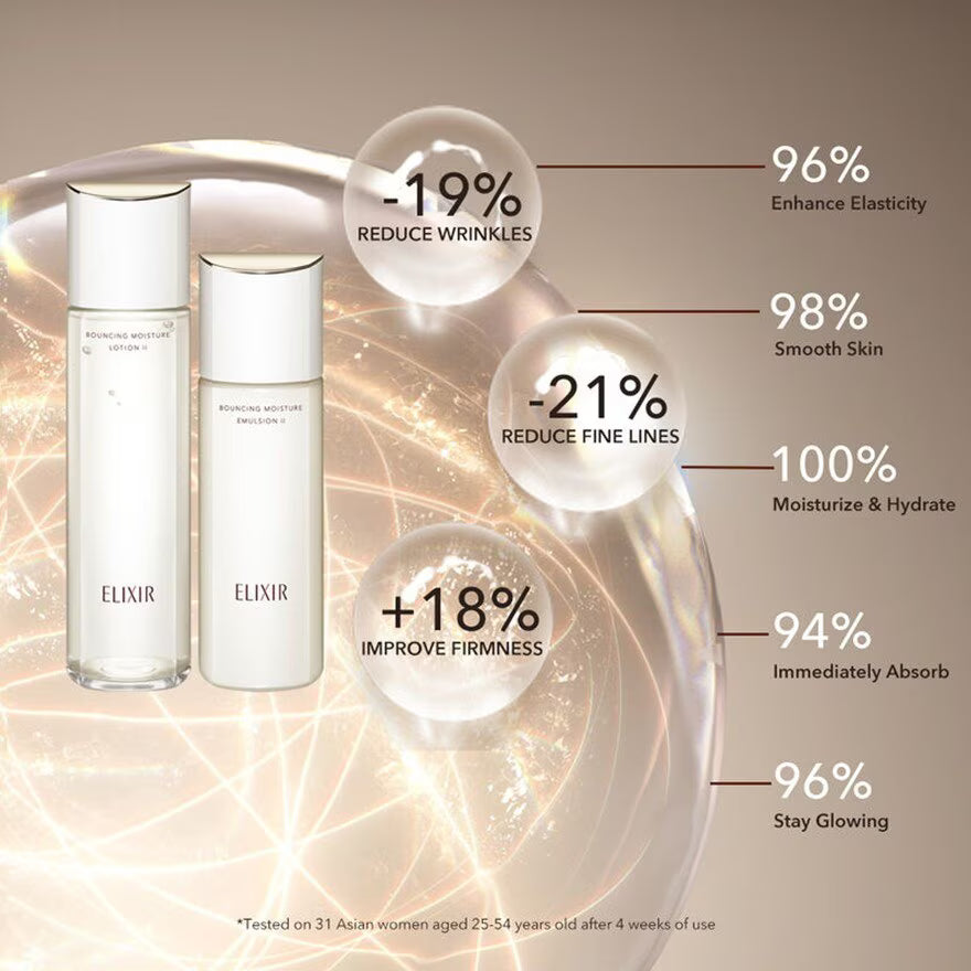 Elixir Bouncing Moisture Lotion I 170ml (Oily to Normal Skin)