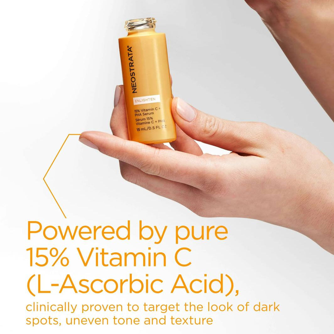 Neostrata Enlighten 15% Vitamin C + PHA Serum (15ml)