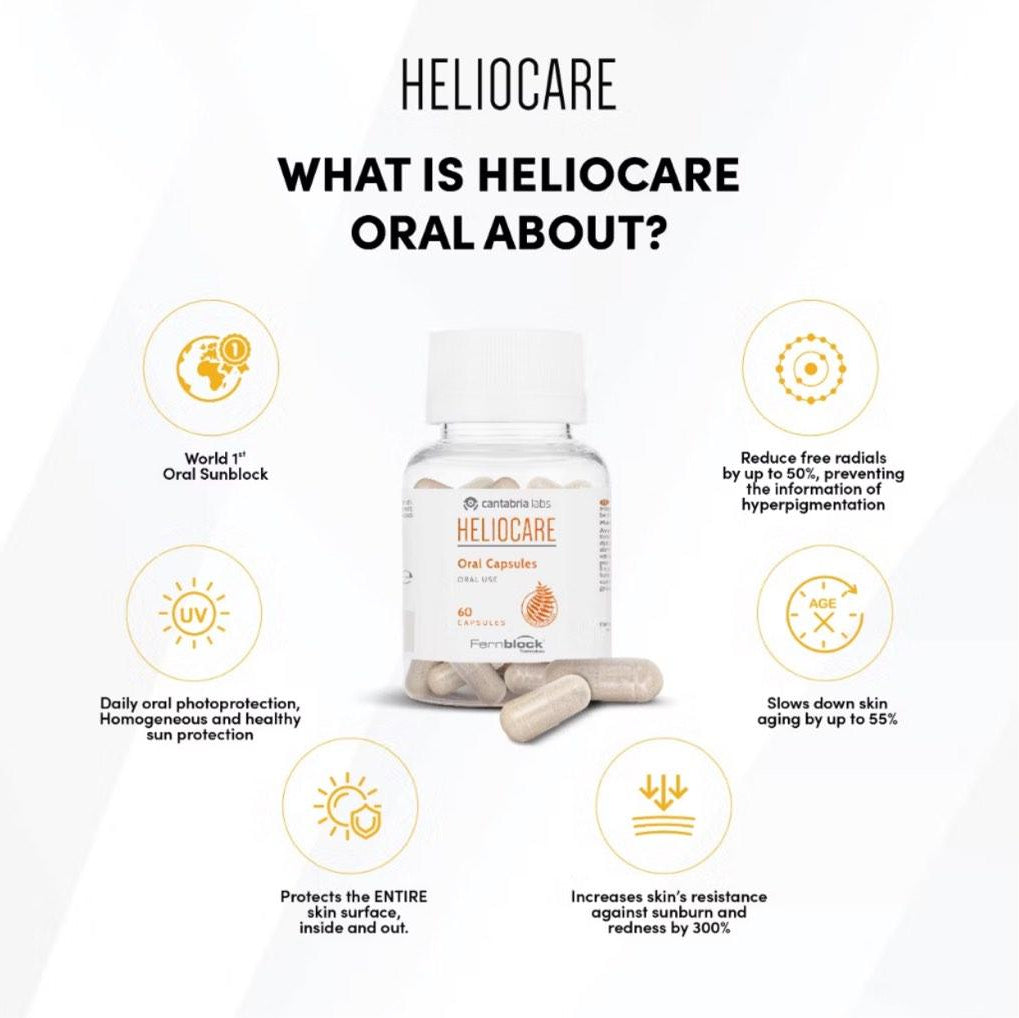 Heliocare Oral (Asia Version) 60 Capsules