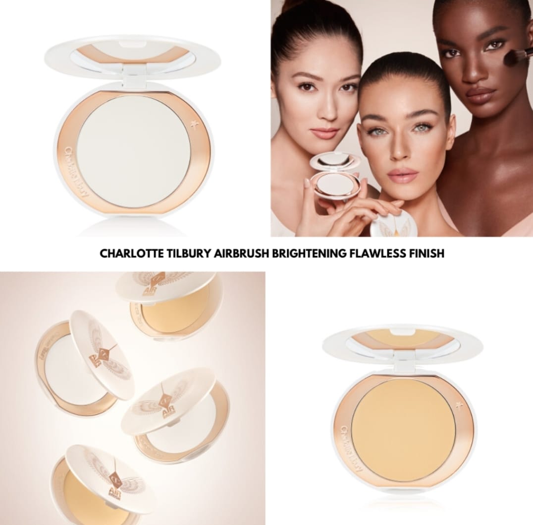 Charlotte Tilbury Brightening Flawless Finish Powder 9g #Fair-Medium