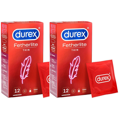 Durex Pleasuremax/ Extra Safe/ Fetherlite Thin 12s (Bundle of 2) + 5ml Perspirex Original Complimentary