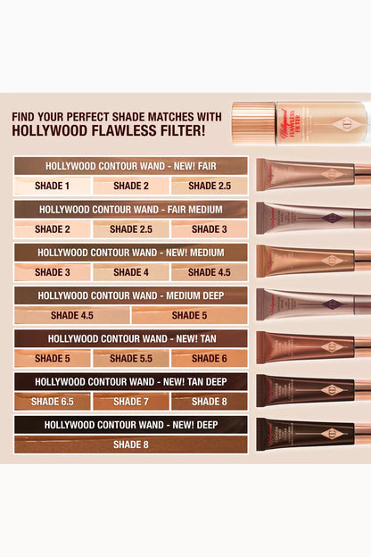 Charlotte TIlbury Hollywood Contour Wand - #Fair-Medium