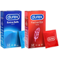 Durex Pleasuremax/ Extra Safe/ Fetherlite Thin 12s (Bundle of 2) + 5ml Perspirex Original Complimentary