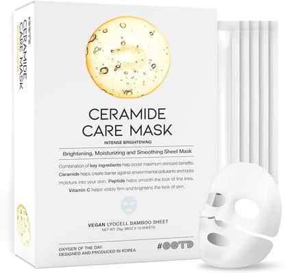 #OOTD Mask Box (10 Sheets) - Ceramide, Cica, Collagen, Retinol