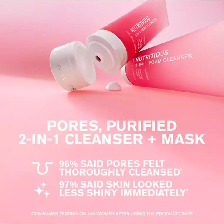 Estee Lauder Nutritious 2-in-1 Foam Cleanser 125ml
