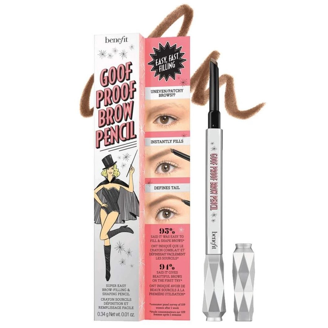 Benefit Goof Proof Eyebrow Pencil #3.5 Neutral Medium Brown