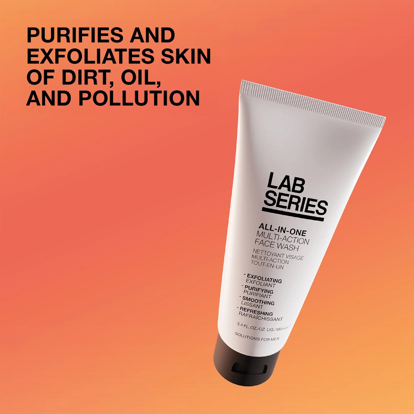 Lab Series Men's All-In-One Multi-Action Face Wash 100ml