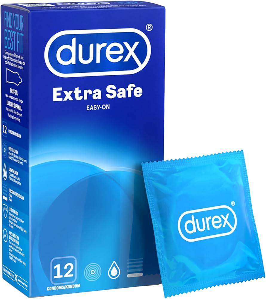 Durex Pleasuremax/ Extra Safe/ Fetherlite Thin 12s (Bundle of 2) + 5ml Perspirex Original Complimentary