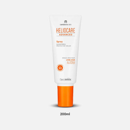Heliocare Advanced Spray Sunscreen SPF50 (200ml)