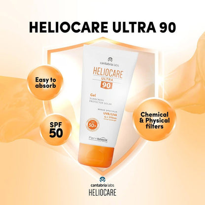 Heliocare Ultra 90 Gel SPF50+ (50ml)