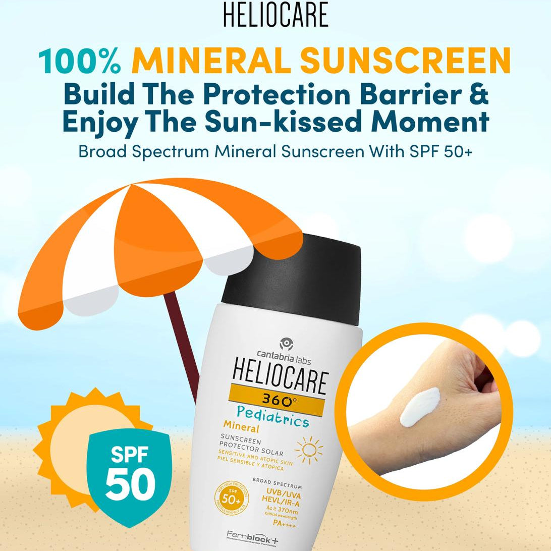 Heliocare 360 Pediatrics SPF50+ PA++++ (50ml)