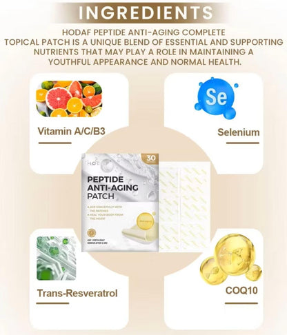 Hodaf Peptide Anti-Aging Patch (30 Pcs)