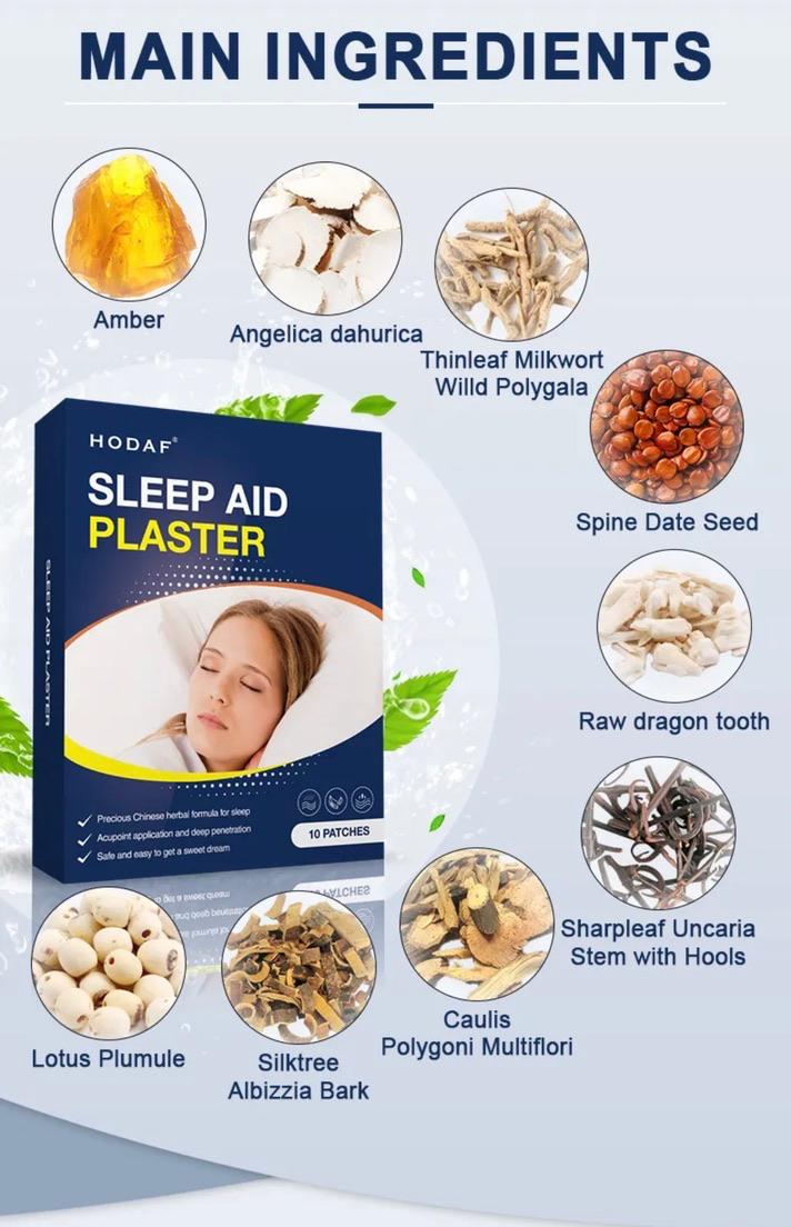 Hodaf Sleep Aid Plaster (10 Patches x2)