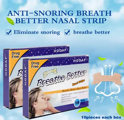 Hodaf Happy Breathe Nasal Strip (30 Pcs)