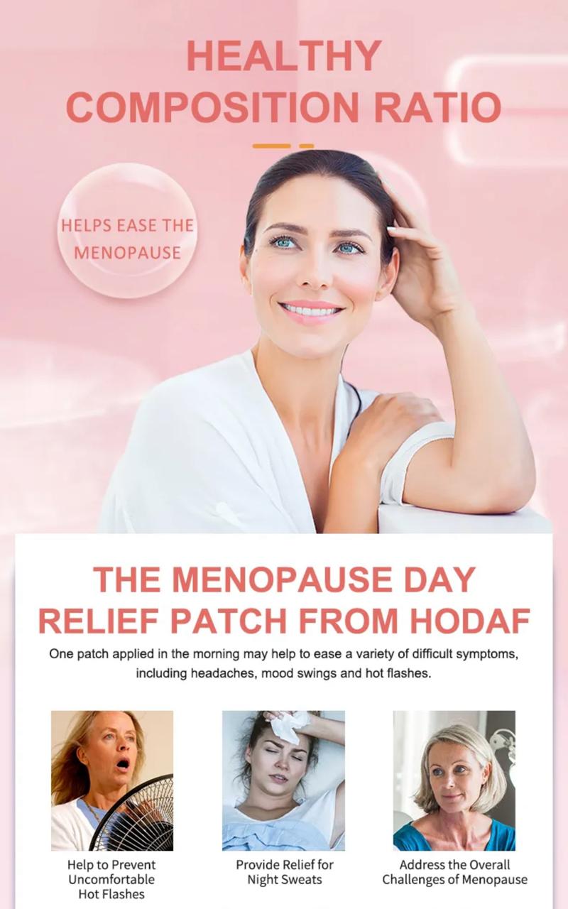 Hodaf Menopause Day Relief Patch (30 Pcs)