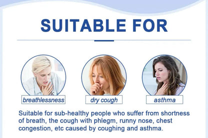 Hodaf Cough and Asthma Relief Plaster (10 Patches)