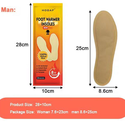 Hodaf Foot Warmer (2 Pcs Men Size)
