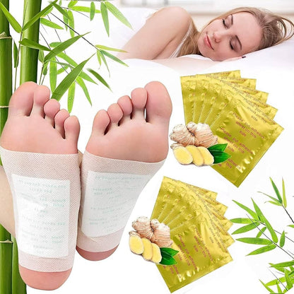 Hodaf Foot Patch 2 In 1 Ginger (10 Patches)