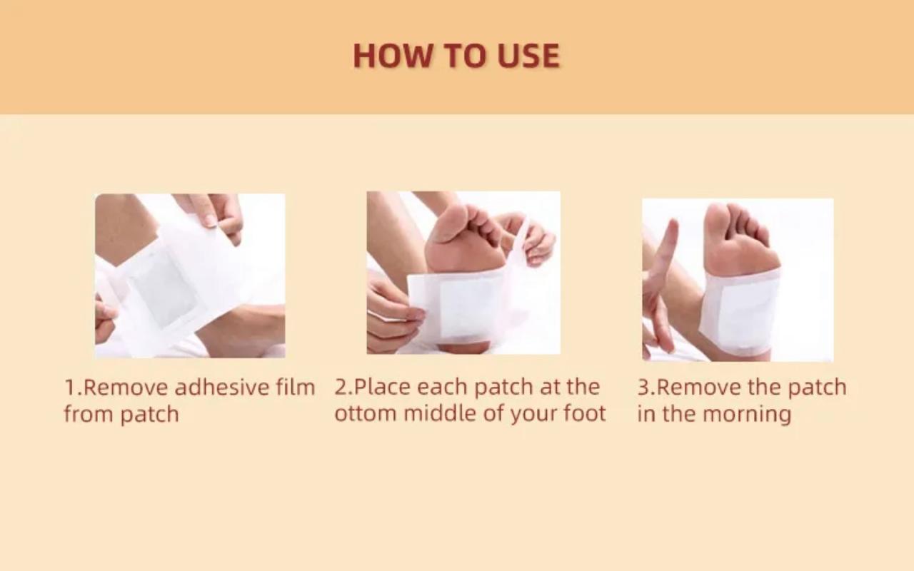 Hodaf Foot Patch 2 In 1 Ginger (10 Patches)