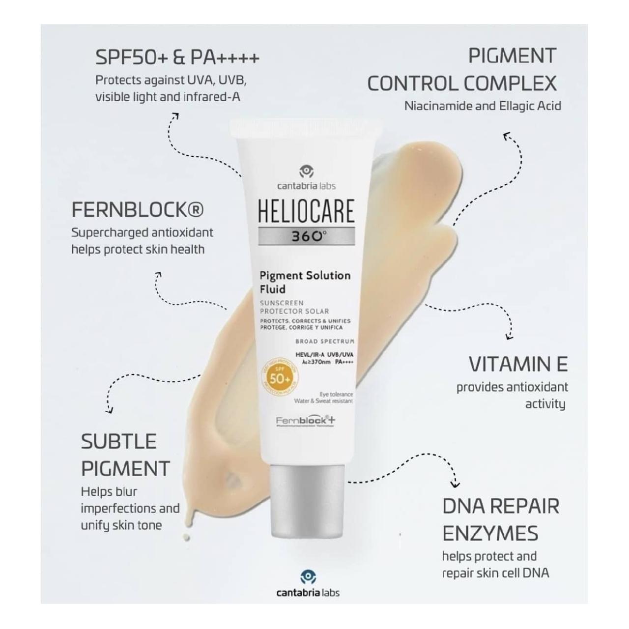 Heliocare 360° Pigment Solution Fluid SPF50+ 50ml