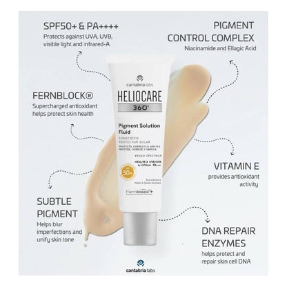 Heliocare 360° Pigment Solution Fluid SPF50+ 50ml