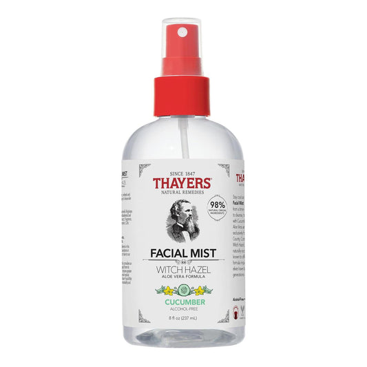 ThayersThayers Witch Hazel Facial Mist (8oz / 237ml) – Cucumber, Lavender & Rose Petal