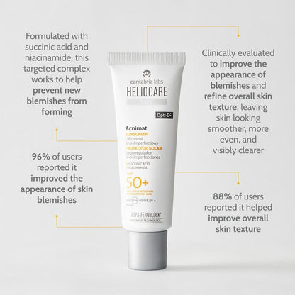 Heliocare 360 Acnimat SPF50+ 50ml