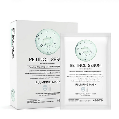 #OOTD Mask Box (10 Sheets) - Ceramide, Cica, Collagen, Retinol