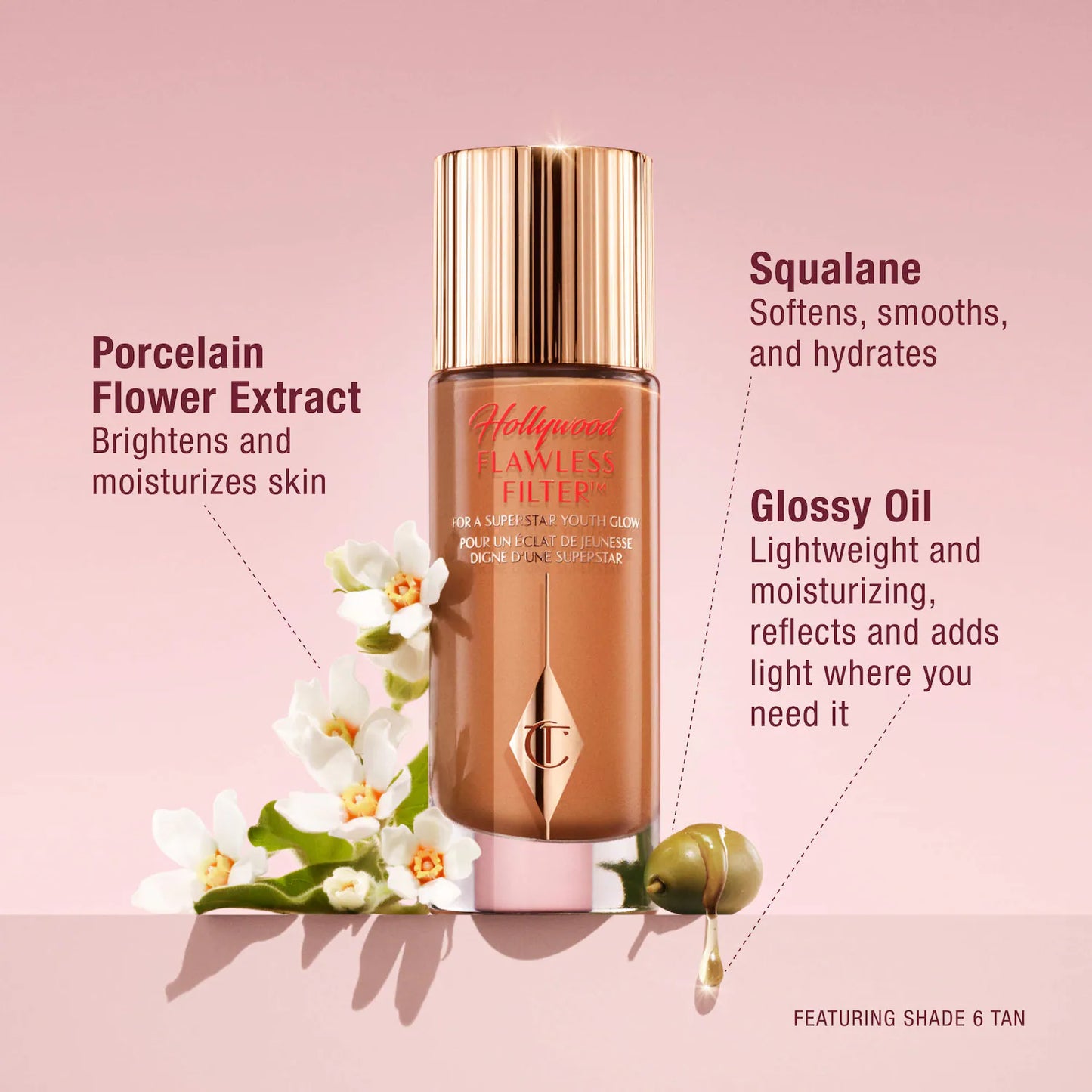 Charlotte Tilbury Hollywood Flawless Filter 30ml Fair/ Medium