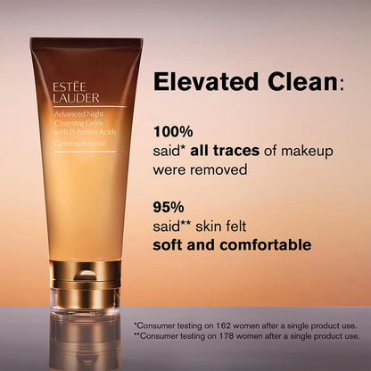 Estee Lauder Advanced Night Cleansing Gel 30ml (Bundle of 3)