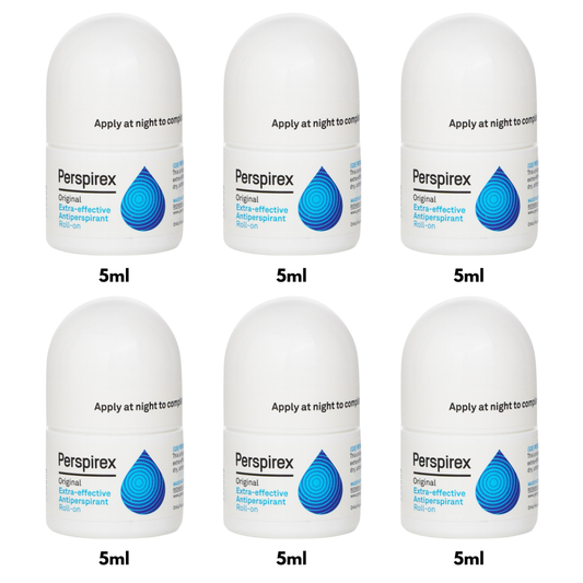 Perspirex Original Extra-Effective Roll-On 5ml x 6 Pcs